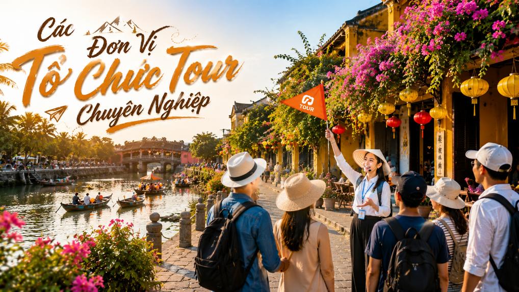Các đơn vị tổ chức tour chuyên nghiệp