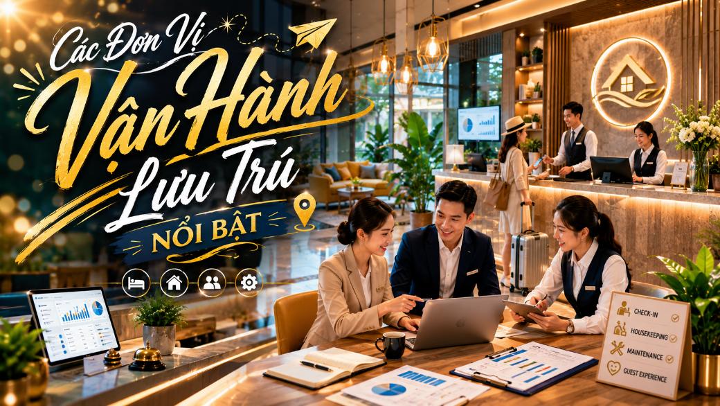 Các đơn vị vận hành lưu trú nổi bật