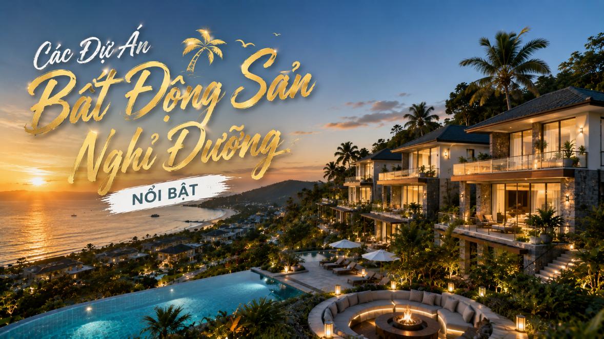 Các dự án bất động sản nghỉ dưỡng nổi bật