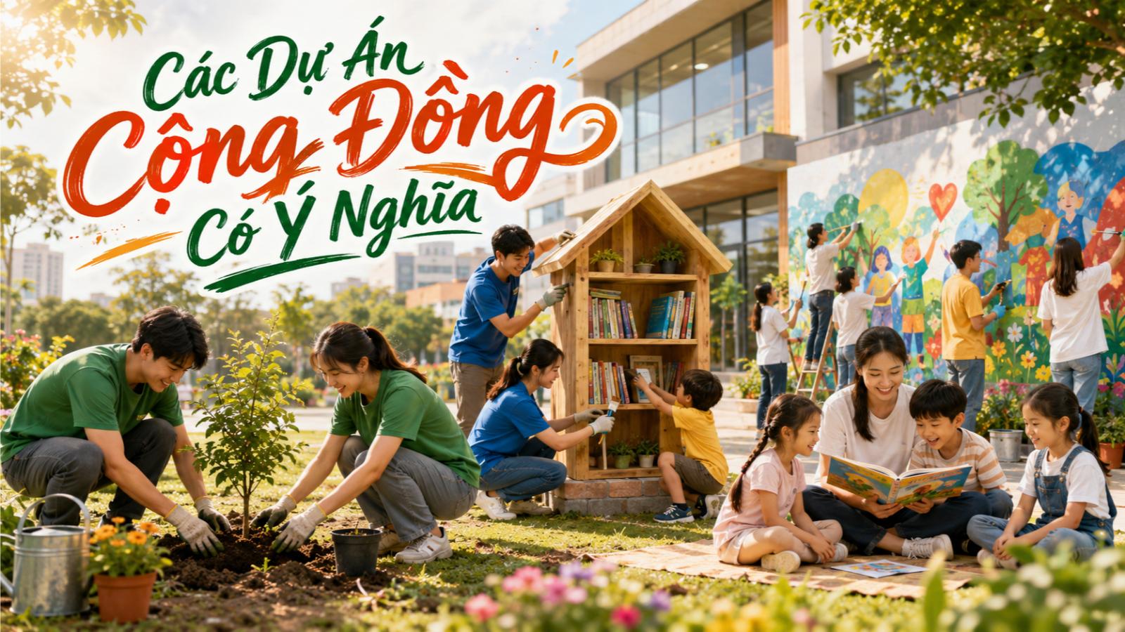 Các dự án cộng đồng có ý nghĩa