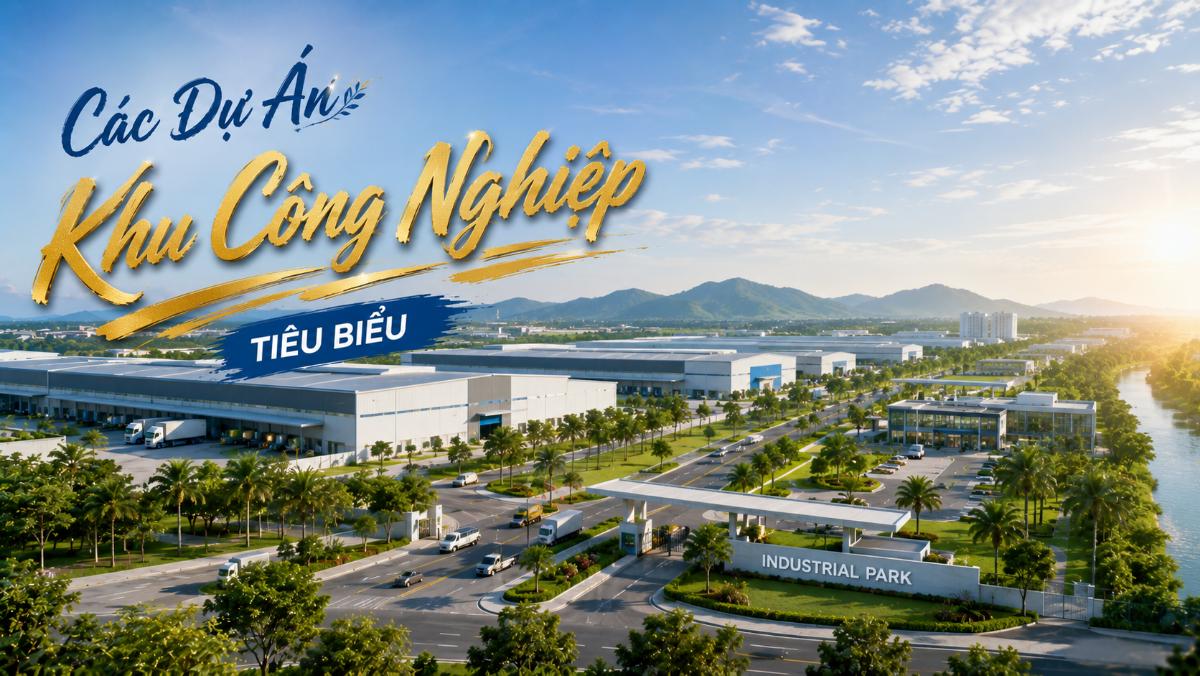 Các dự án khu công nghiệp tiêu biểu