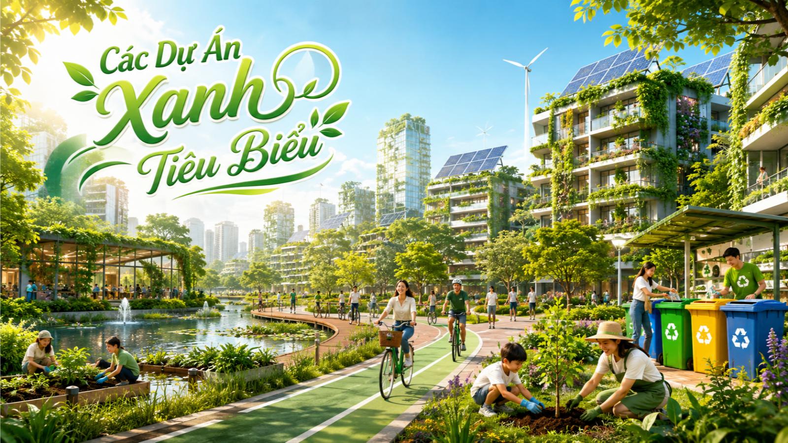 Các dự án xanh tiêu biểu