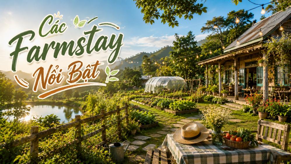 Các farmstay nổi bật