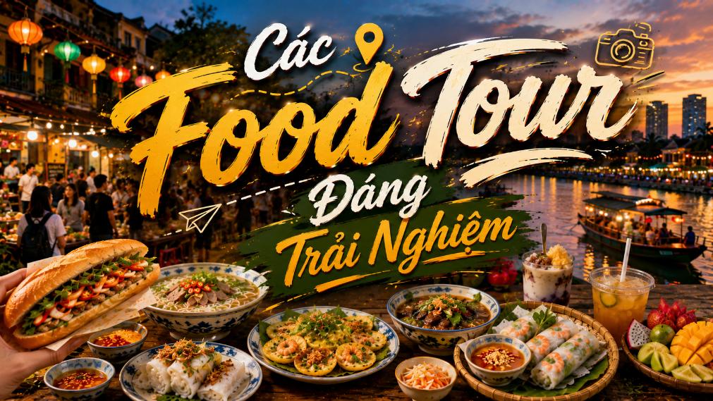 Các Food Tour Đáng Trải Nghiệm