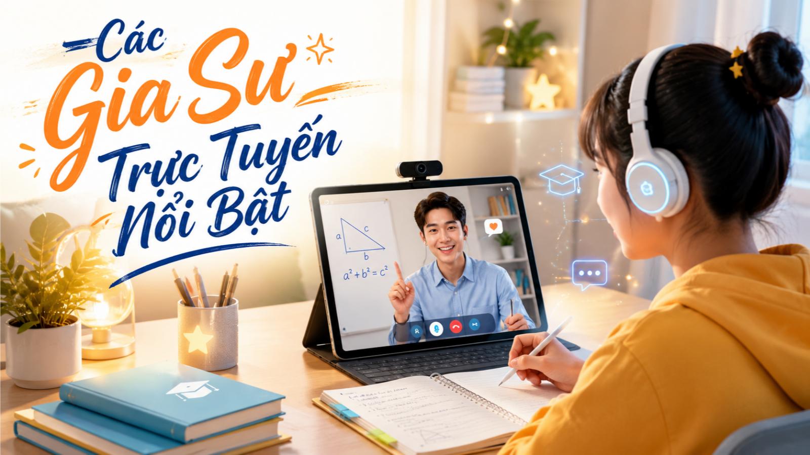 Các gia sư trực tuyến nổi bật