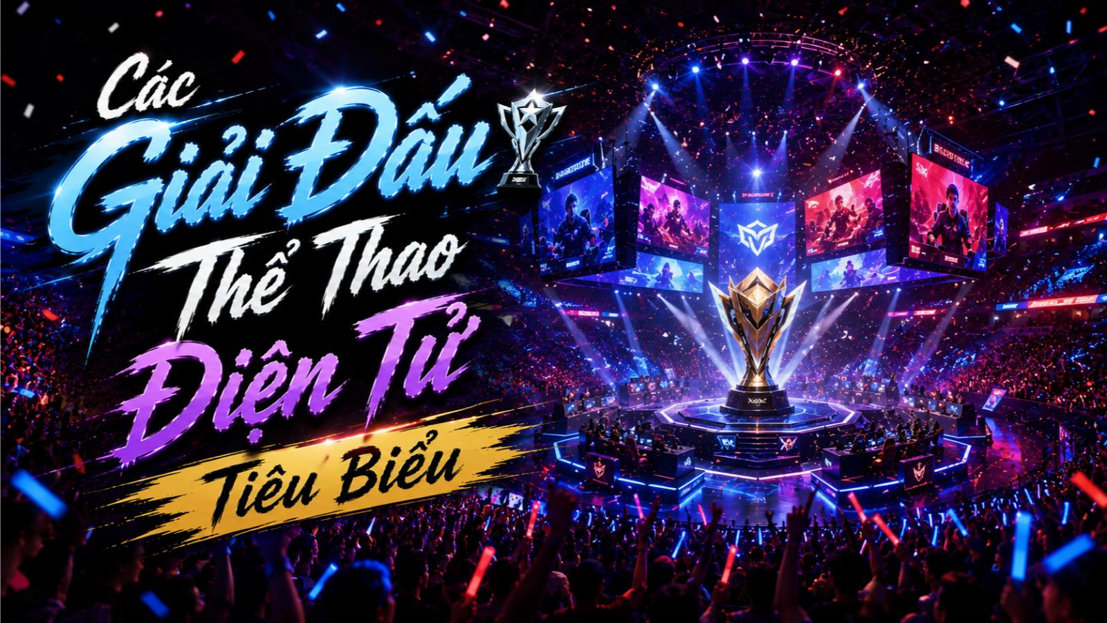 Các giải đấu thể thao điện tử tiêu biểu