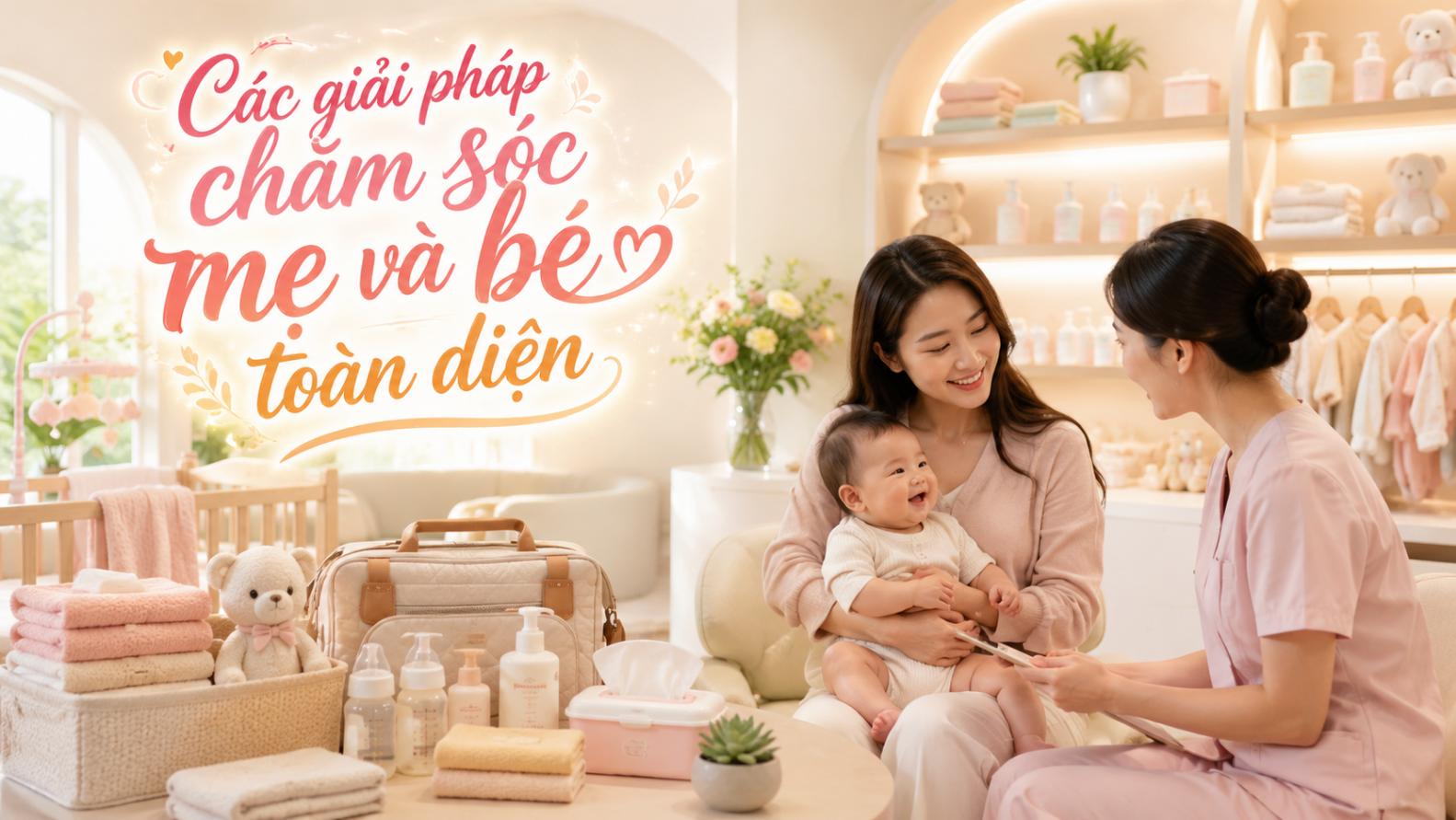 Các giải pháp chăm sóc mẹ và bé toàn diện