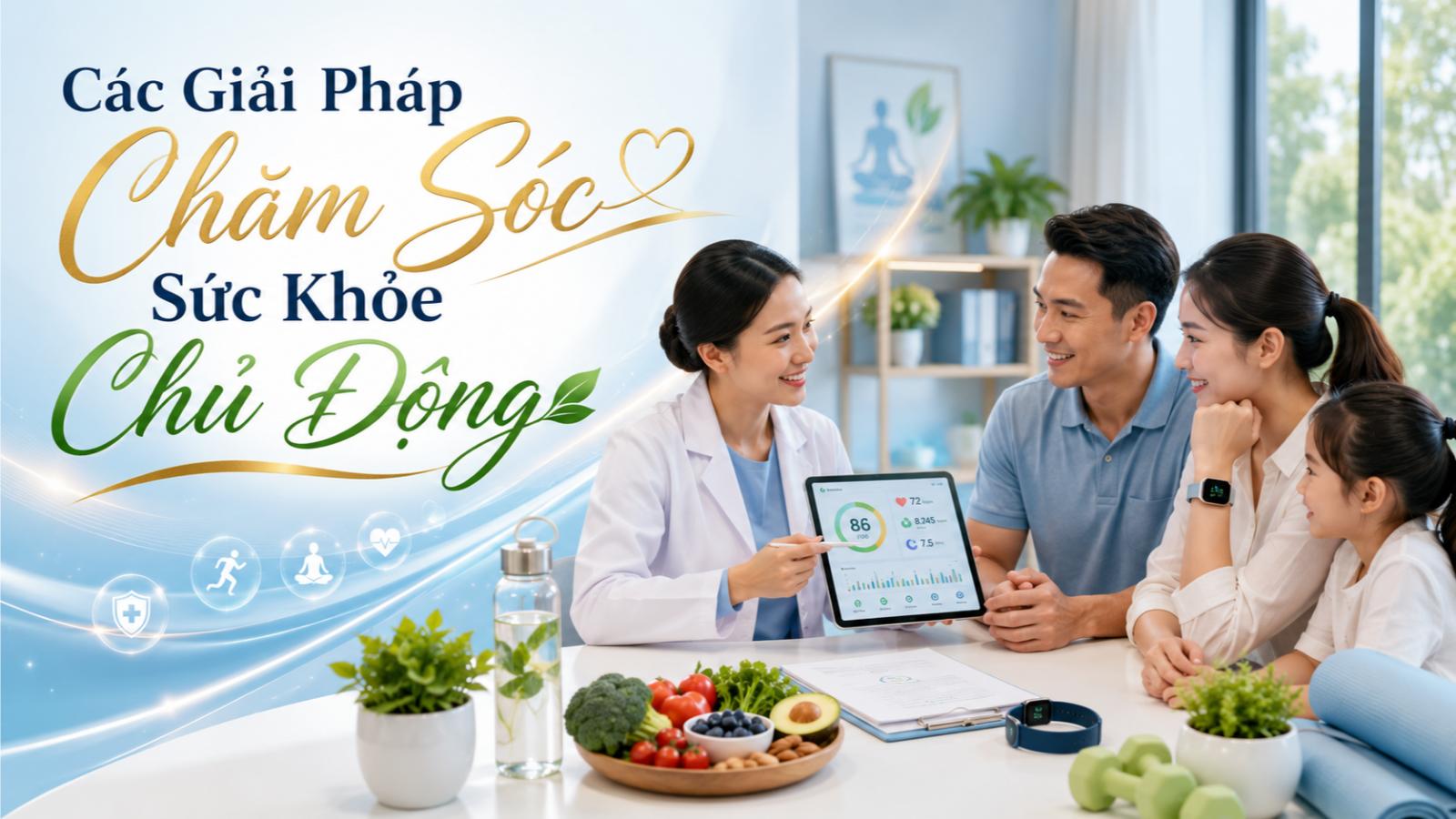 Các giải pháp chăm sóc sức khỏe chủ động