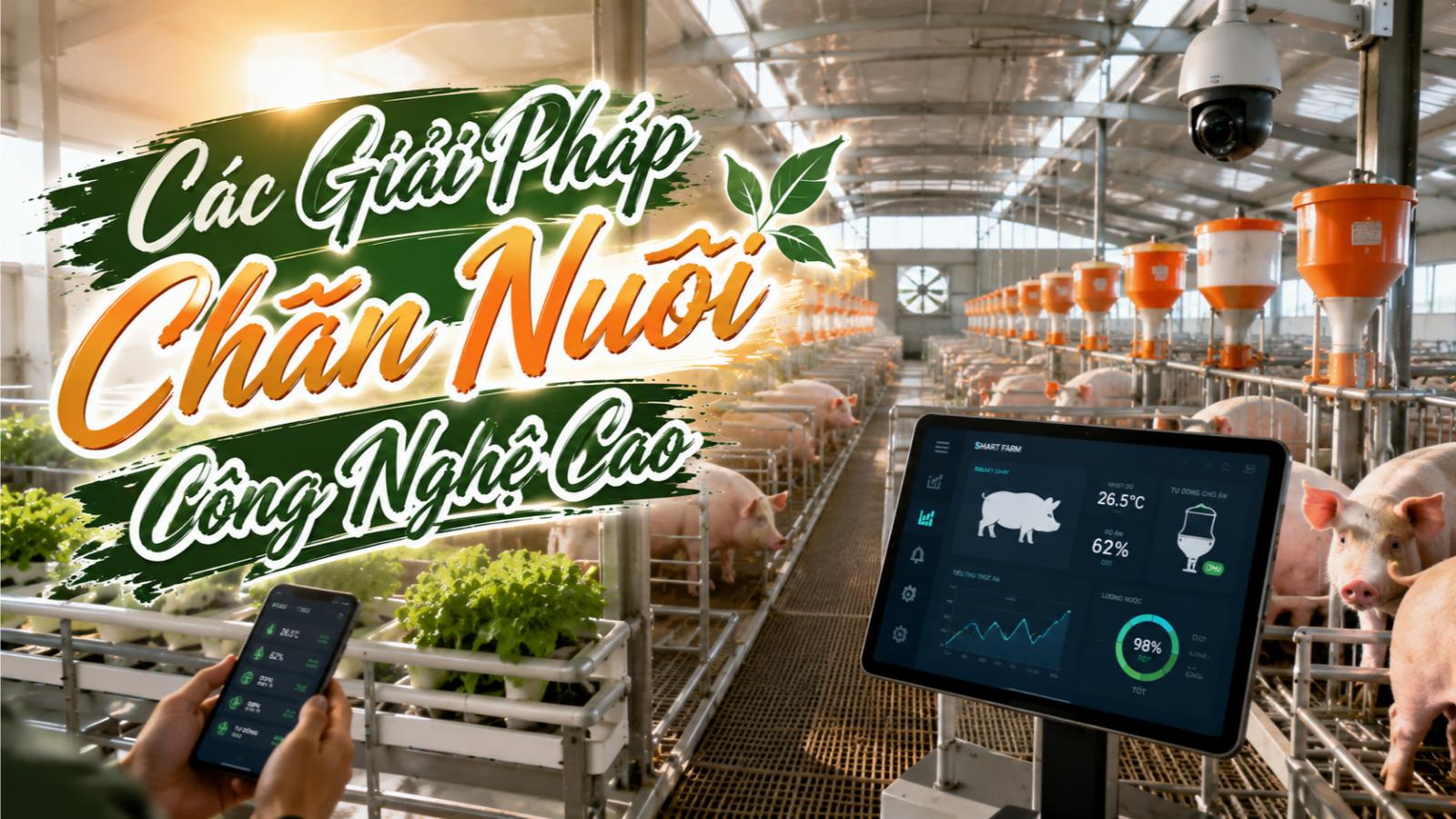 Các giải pháp chăn nuôi công nghệ cao