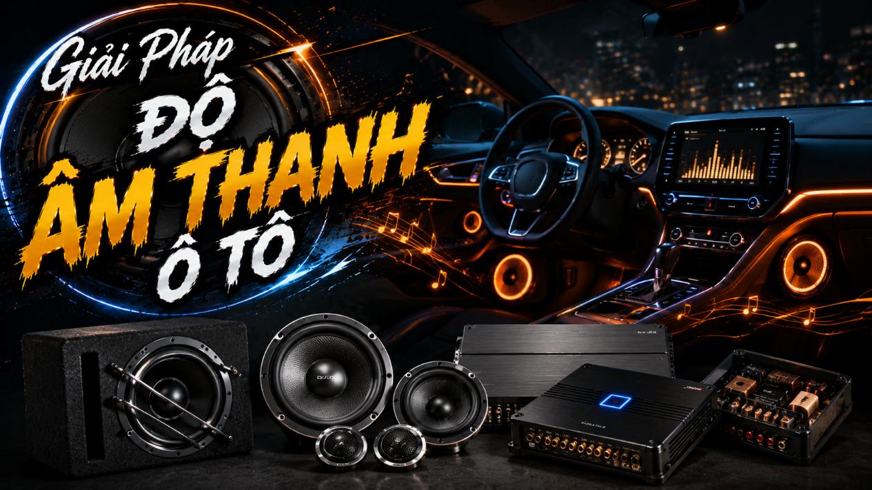 Các giải pháp độ âm thanh ô tô