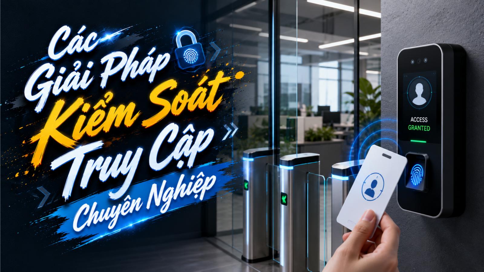 Các giải pháp kiểm soát truy cập chuyên nghiệp