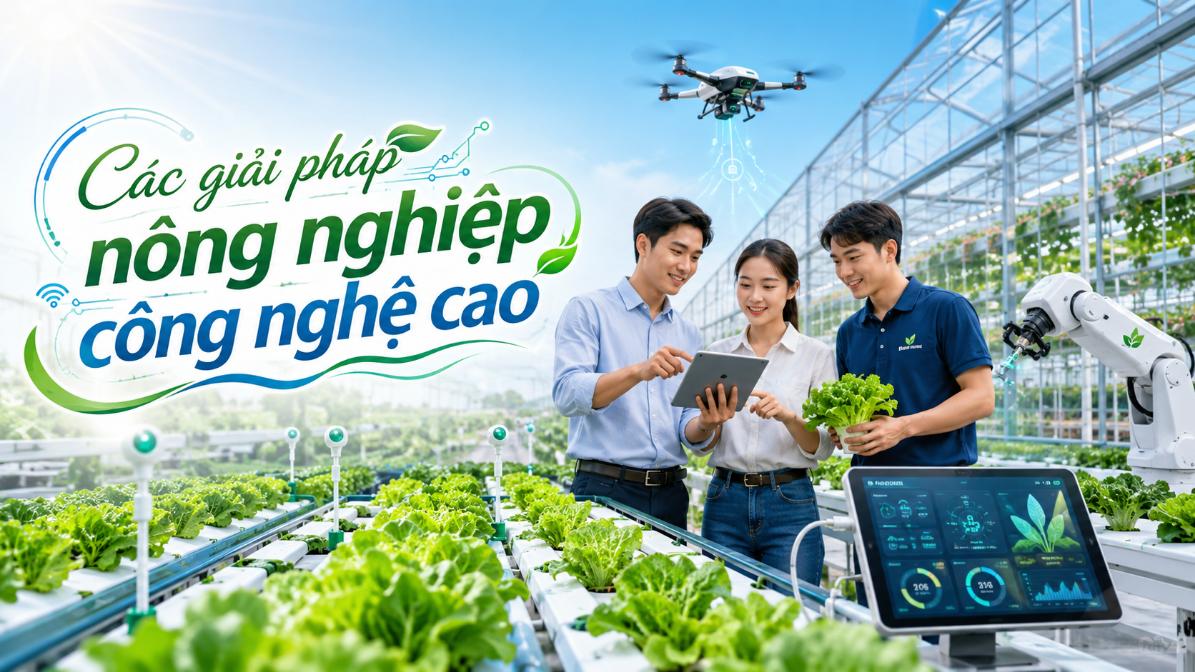 Các giải pháp nông nghiệp công nghệ cao
