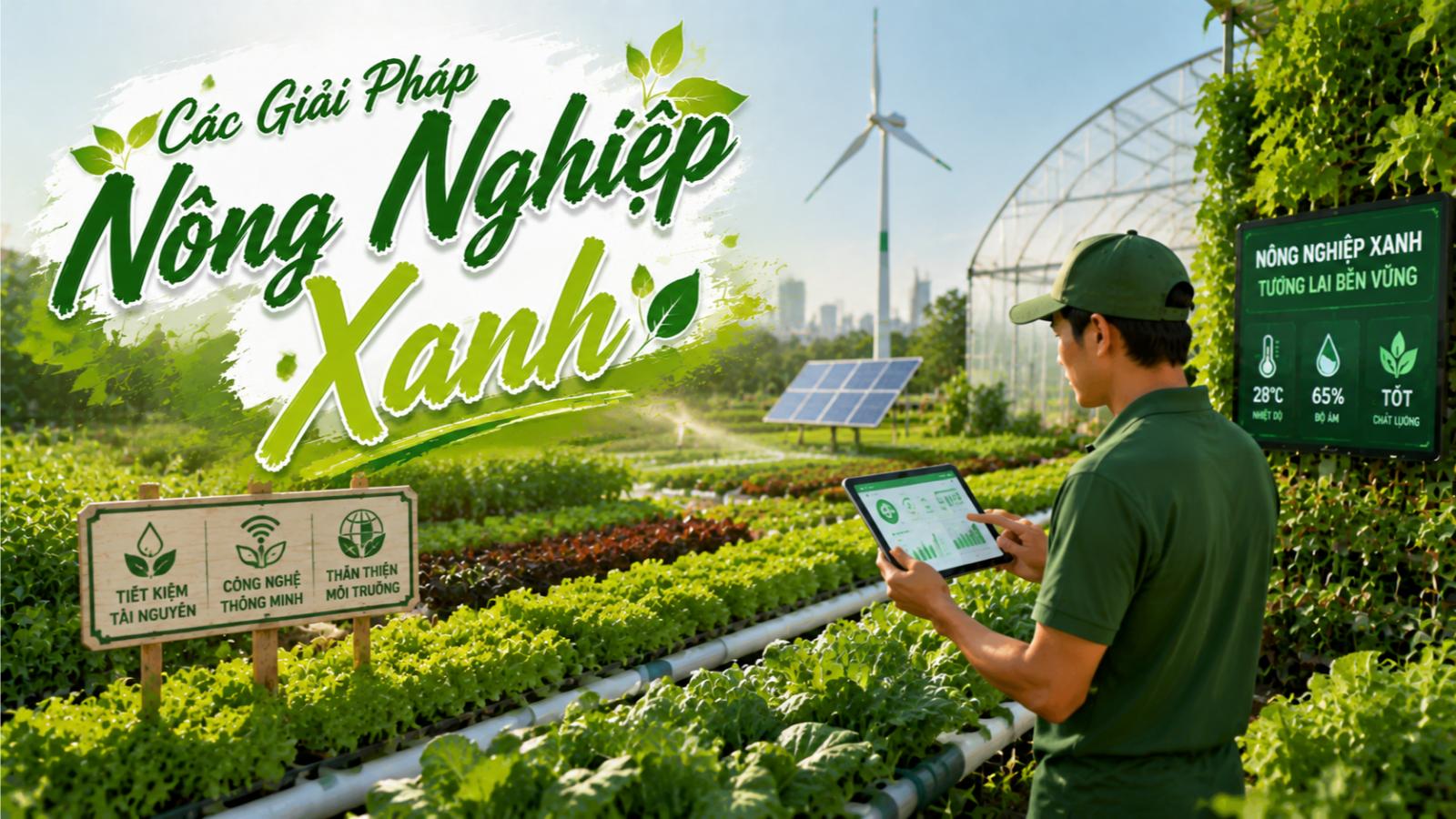 Các giải pháp nông nghiệp xanh