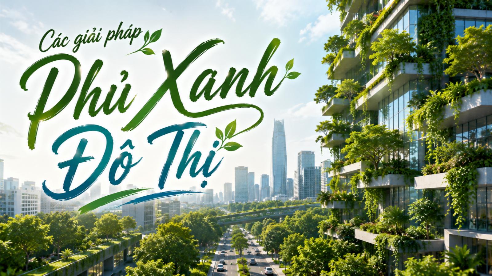 Các giải pháp phủ xanh đô thị