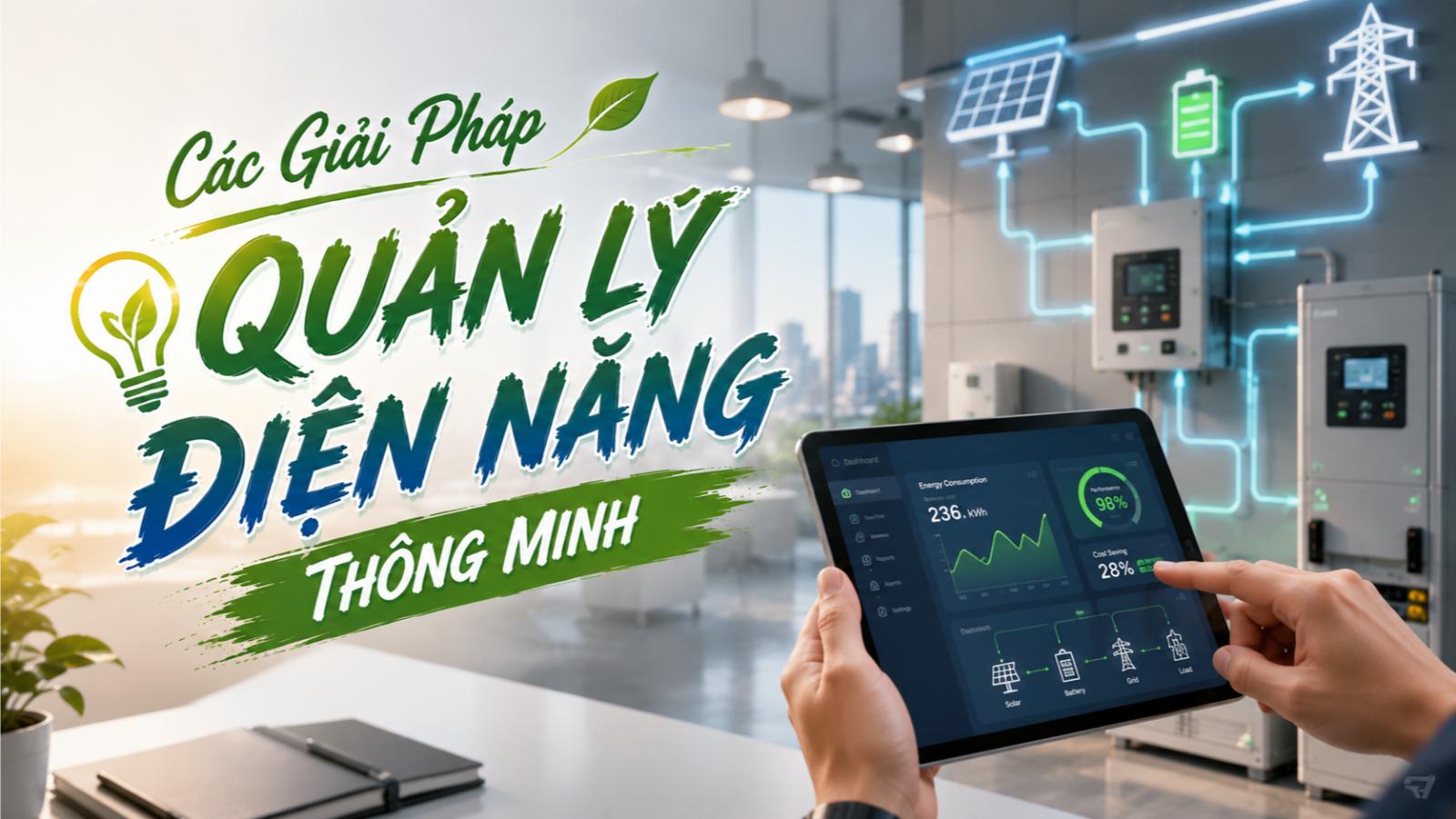 Các giải pháp quản lý điện năng thông minh