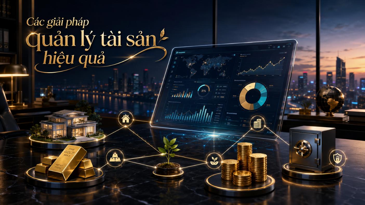 Các giải pháp quản lý tài sản hiệu quả