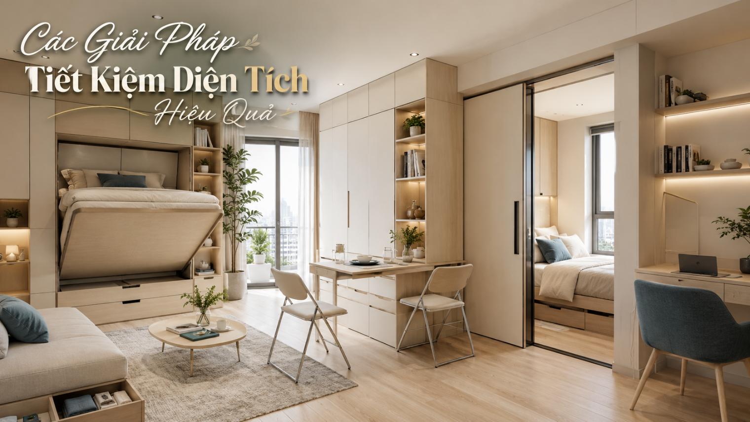 Các giải pháp tiết kiệm diện tích hiệu quả