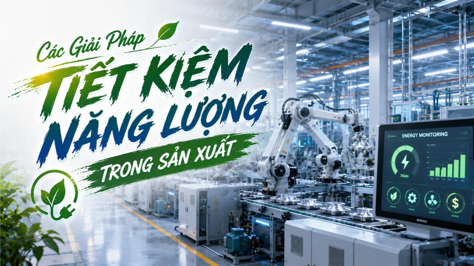 Các giải pháp tiết kiệm năng lượng trong sản xuất