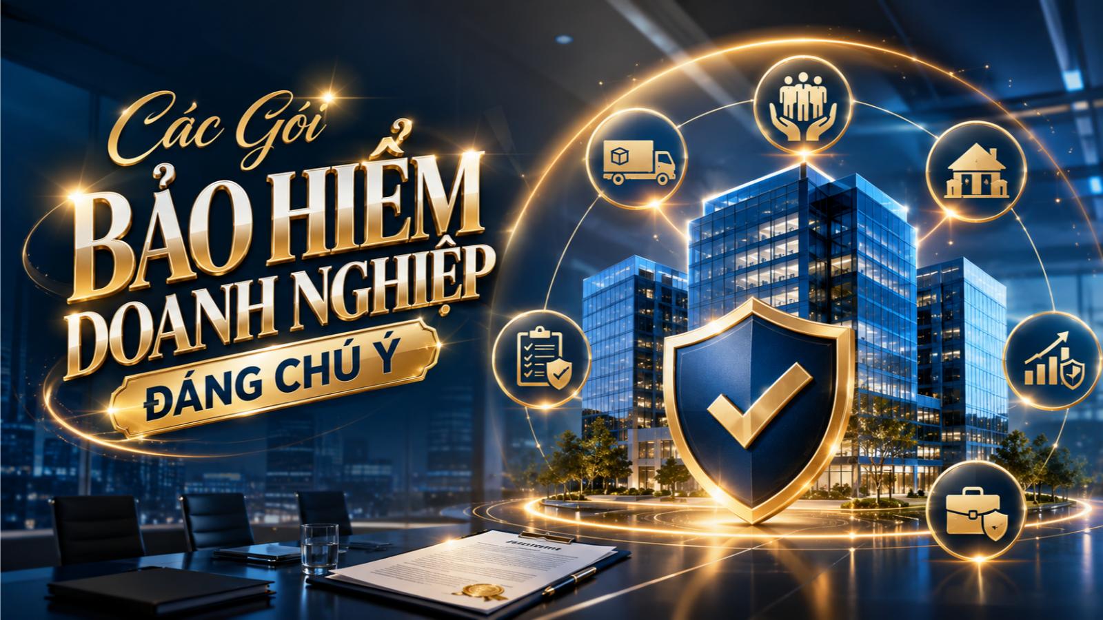 Các gói bảo hiểm doanh nghiệp đáng chú ý