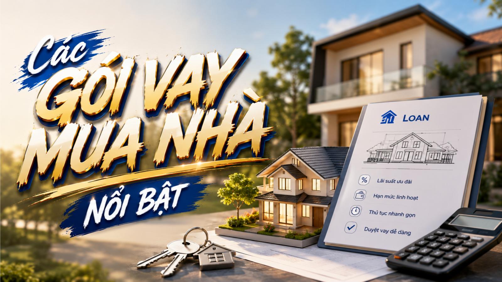 Các gói vay mua nhà nổi bật