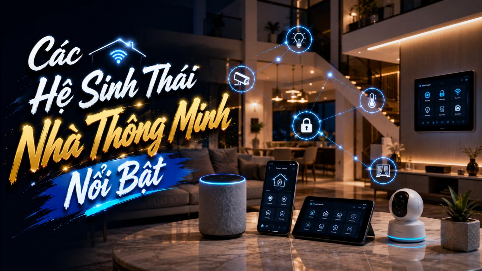 Các hệ sinh thái nhà thông minh nổi bật