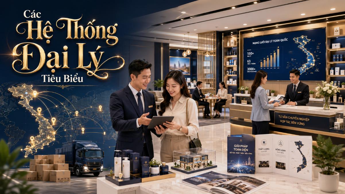 Các hệ thống đại lý tiêu biểu