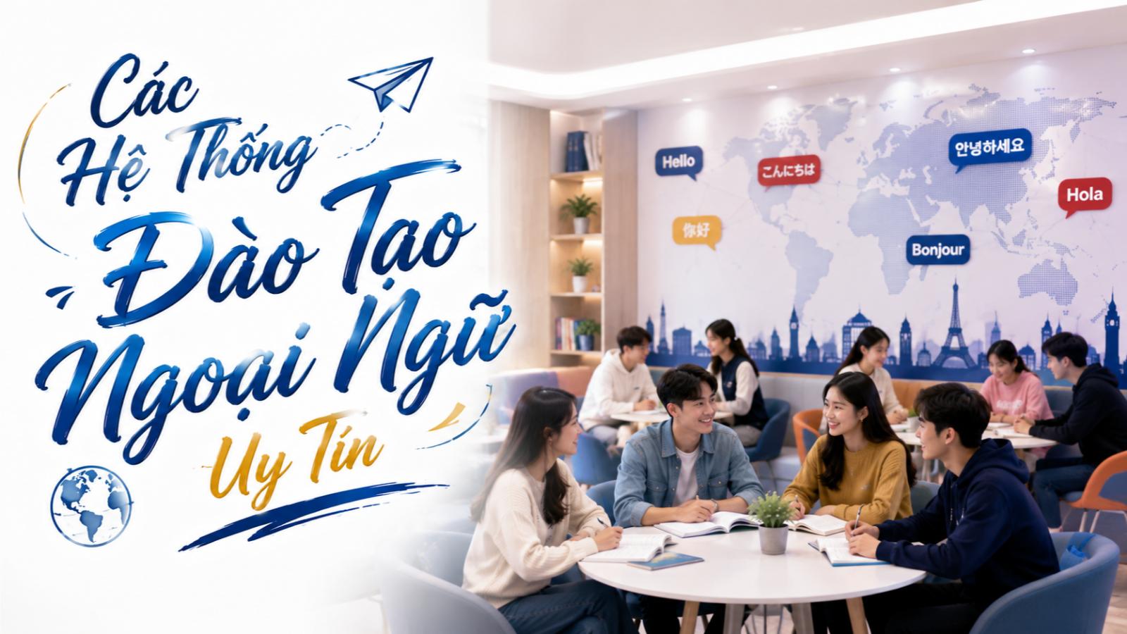 Các hệ thống đào tạo ngoại ngữ uy tín