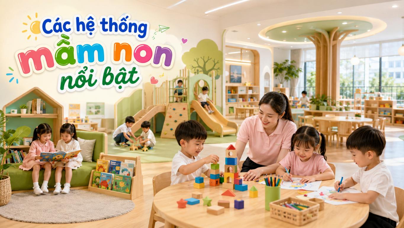 Các hệ thống mầm non nổi bật