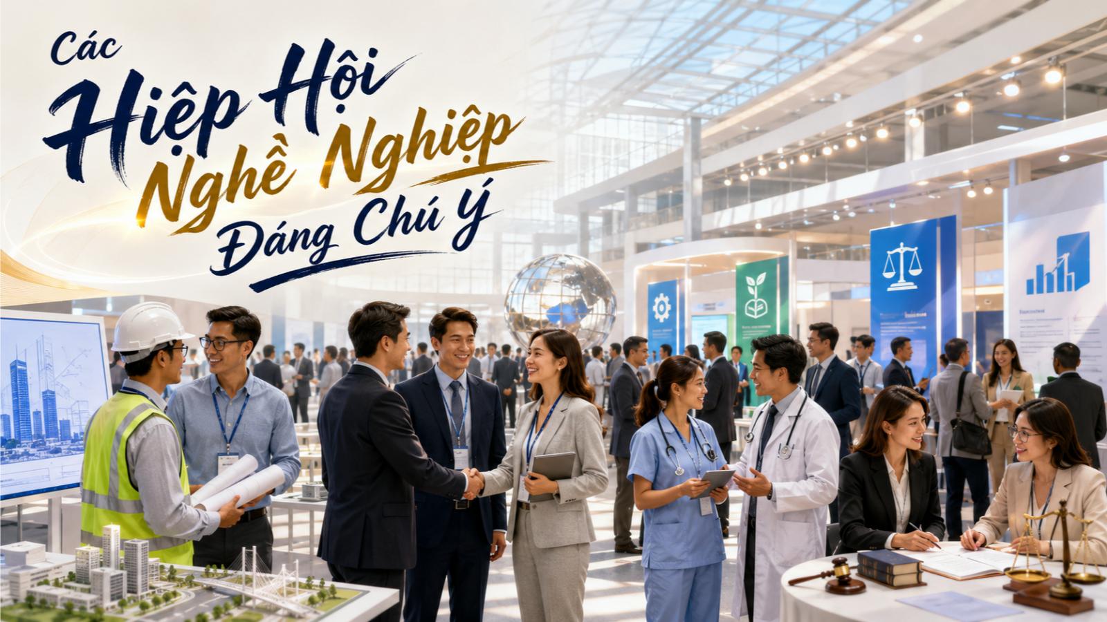 Các hiệp hội nghề nghiệp đáng chú ý
