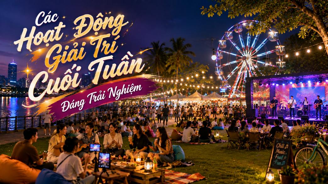 Các hoạt động giải trí cuối tuần đáng trải nghiệm