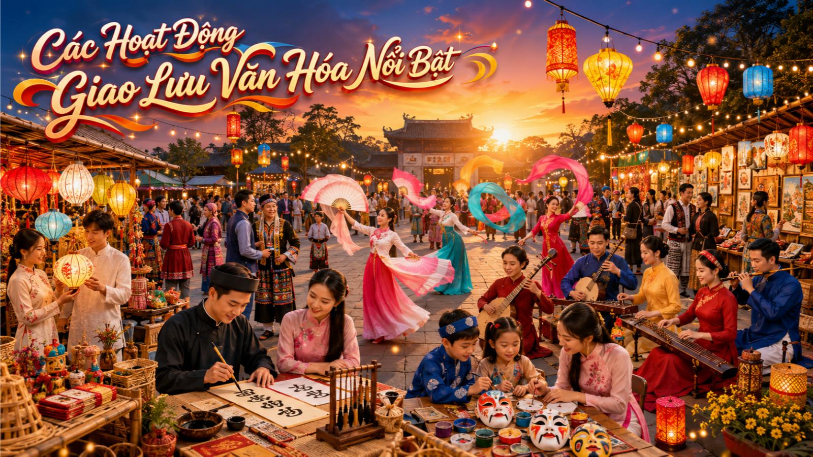 Các hoạt động giao lưu văn hóa nổi bật