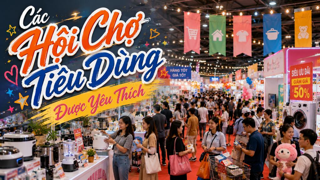 Các hội chợ tiêu dùng được yêu thích