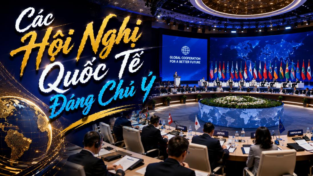 Các hội nghị quốc tế đáng chú ý