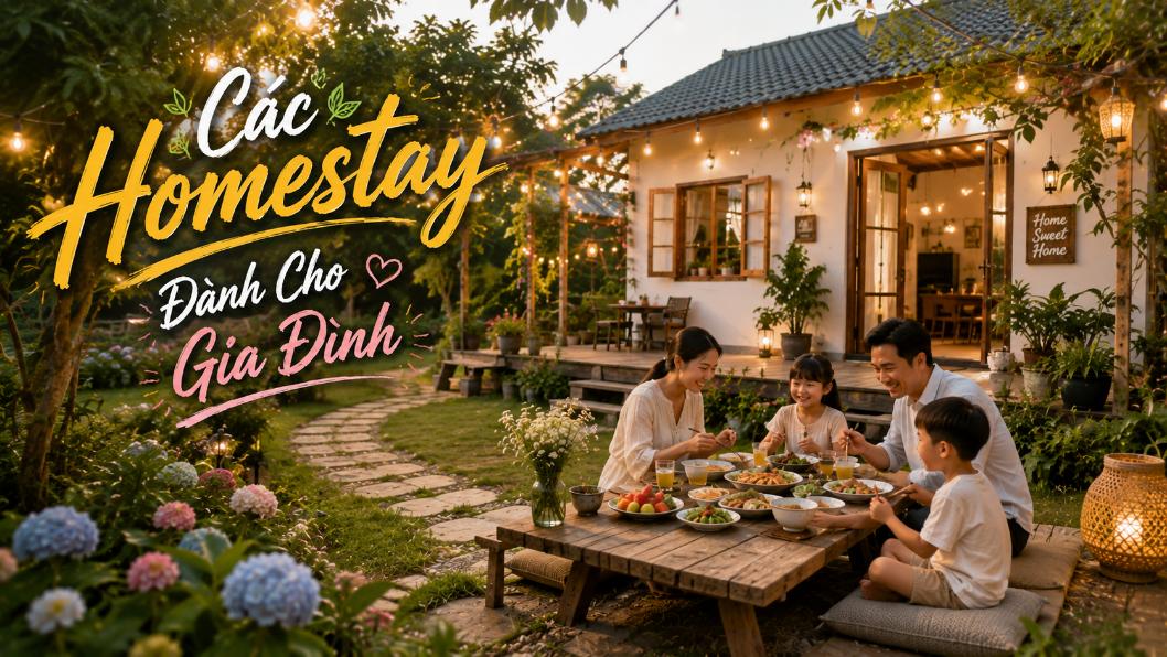 Các homestay dành cho gia đình