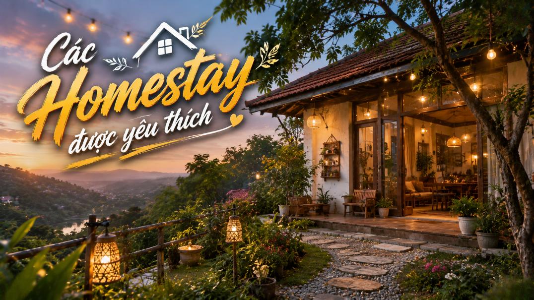 Các homestay được yêu thích