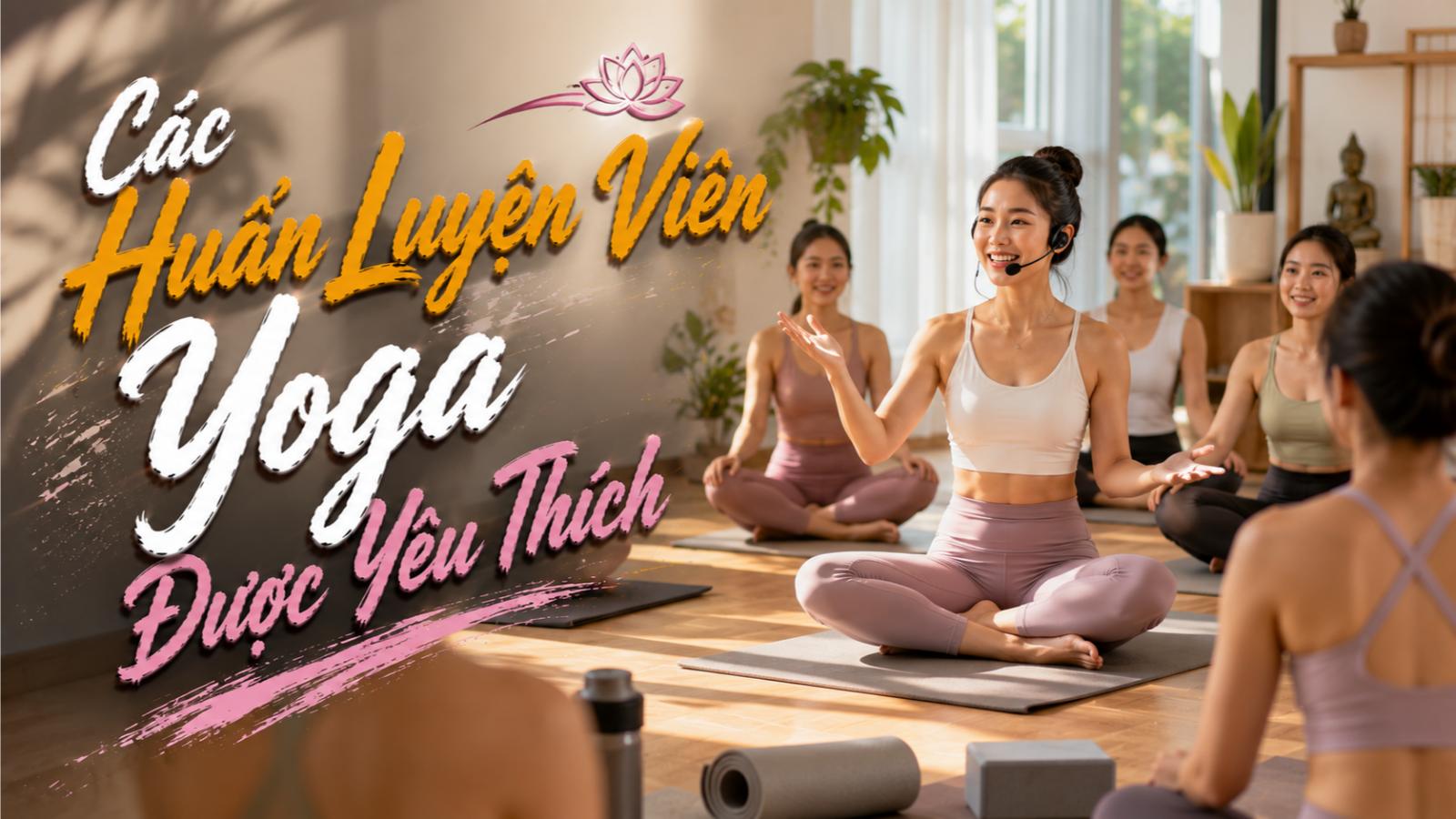 Các huấn luyện viên yoga được yêu thích