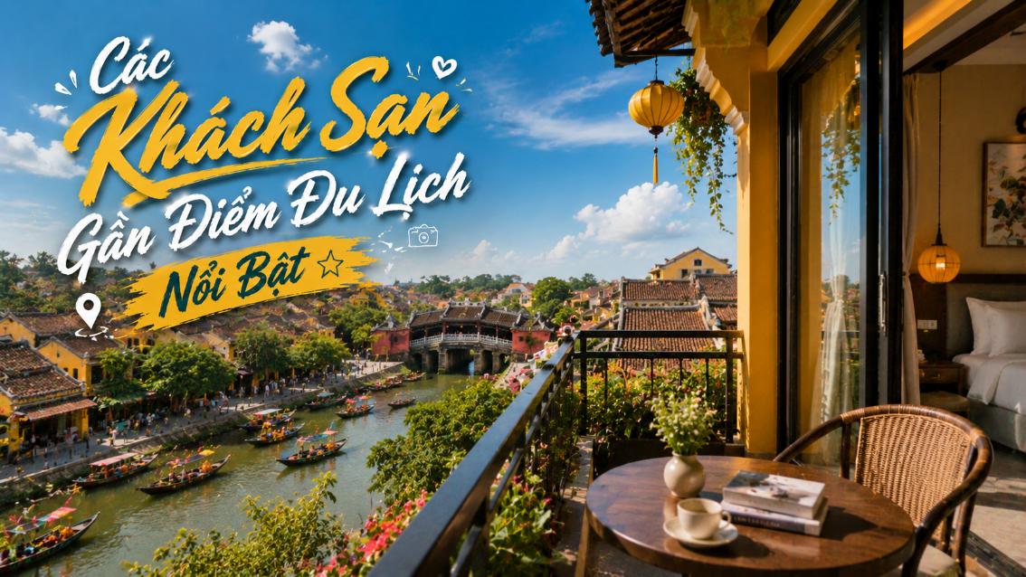 Các khách sạn gần điểm du lịch nổi bật
