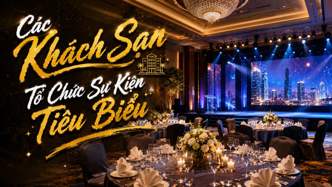 Các khách sạn tổ chức sự kiện tiêu biểu