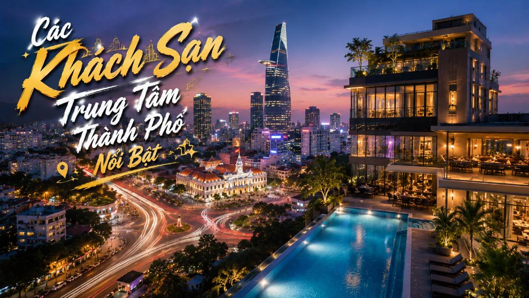 Các khách sạn trung tâm thành phố nổi bật