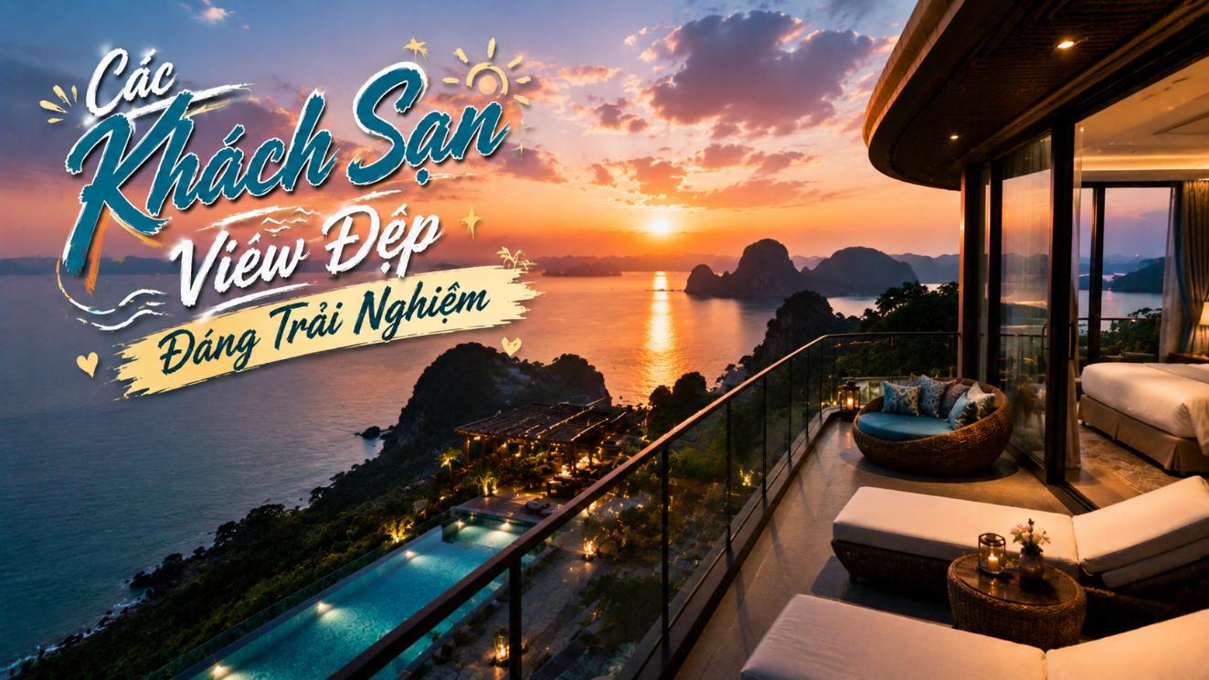 Các khách sạn view đẹp đáng trải nghiệm