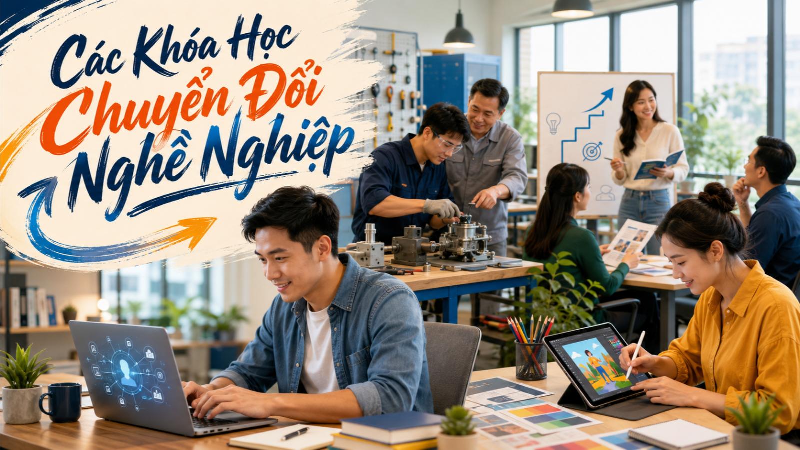 Các khóa học chuyển đổi nghề nghiệp