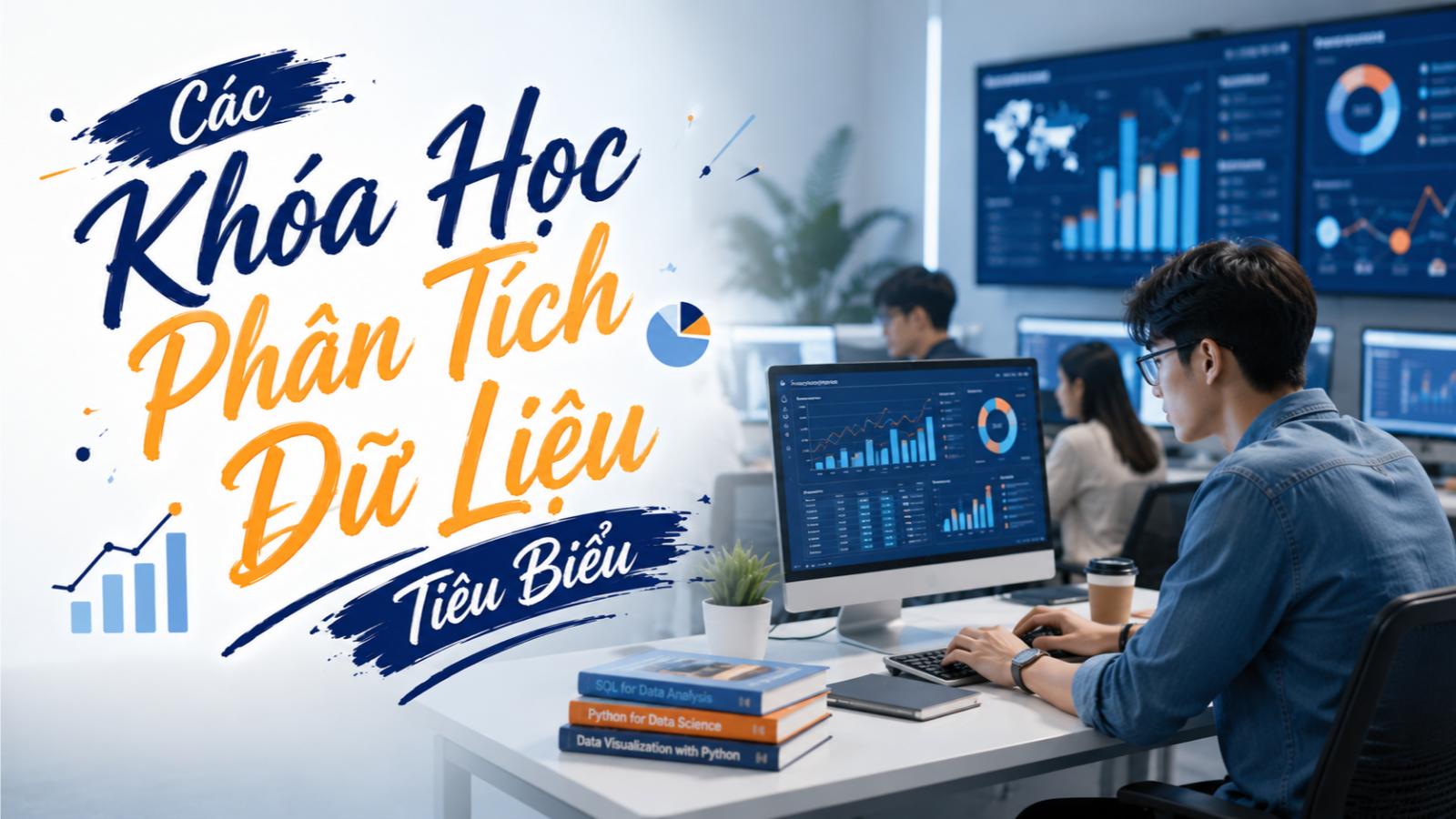 Các khóa học phân tích dữ liệu tiêu biểu