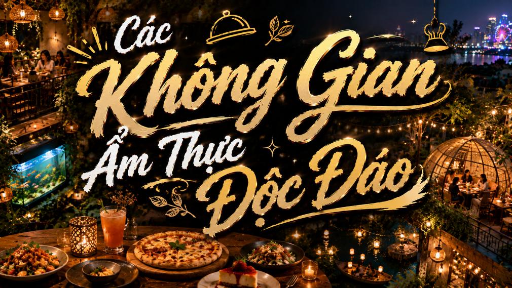 Các Không Gian Ẩm Thực Độc Đáo