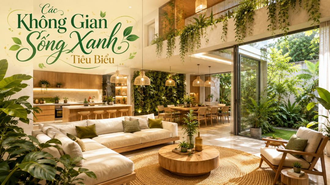 Các không gian sống xanh tiêu biểu