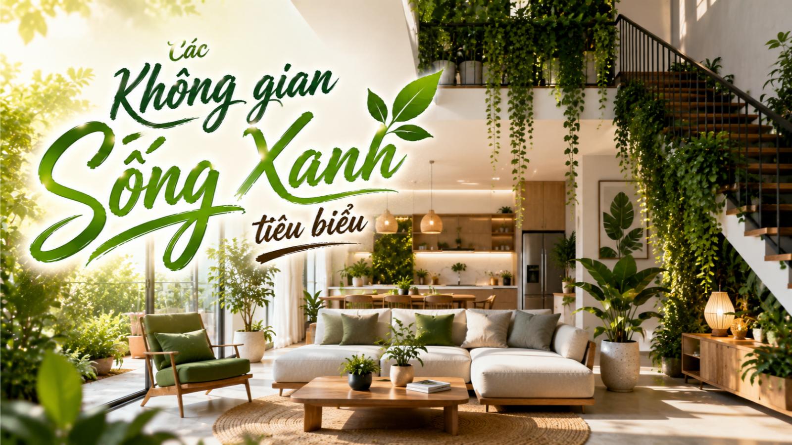 Các không gian sống xanh tiêu biểu