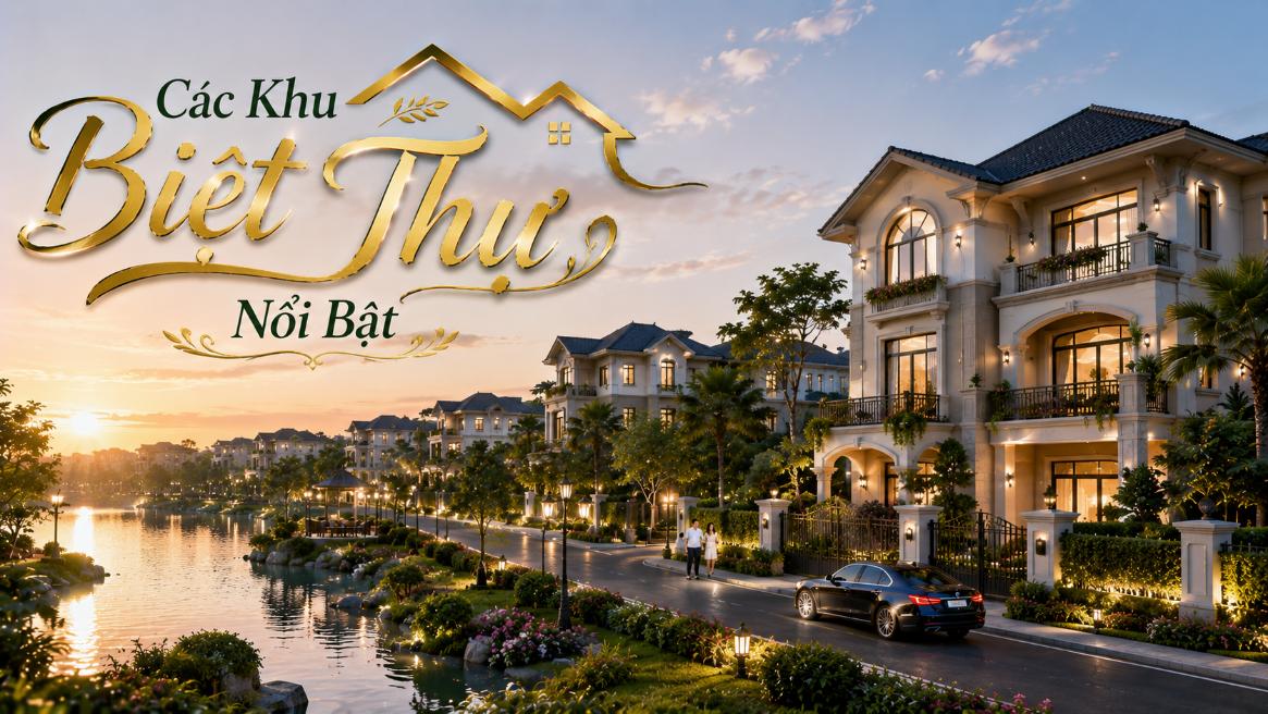 Các khu biệt thự nổi bật