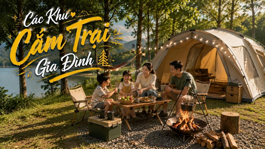 Các khu cắm trại gia đình