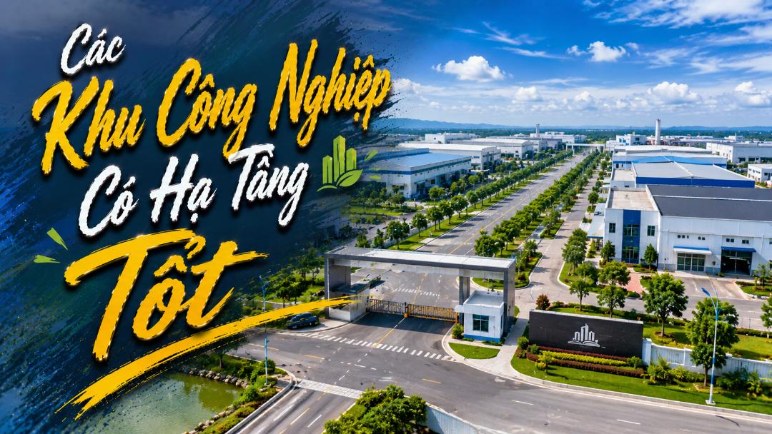 Các khu công nghiệp có hạ tầng tốt