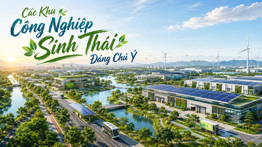 Các khu công nghiệp sinh thái đáng chú ý