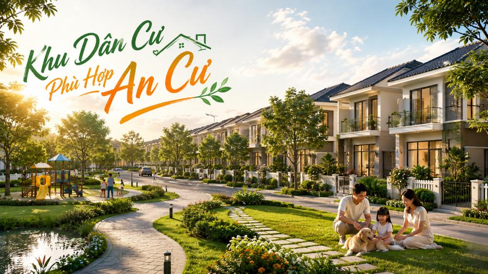 Các khu dân cư phù hợp an cư